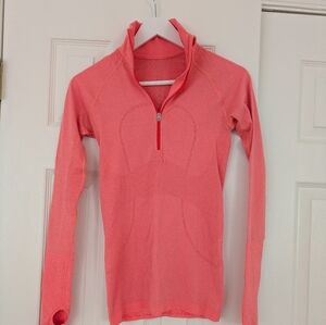Lululemon Quarter Zip Running Long Sleeve Shirt